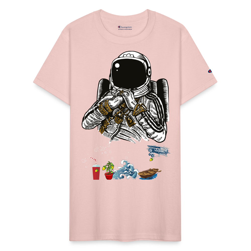Champion Lemonade Astronaut Unisex T-Shirt - body blush