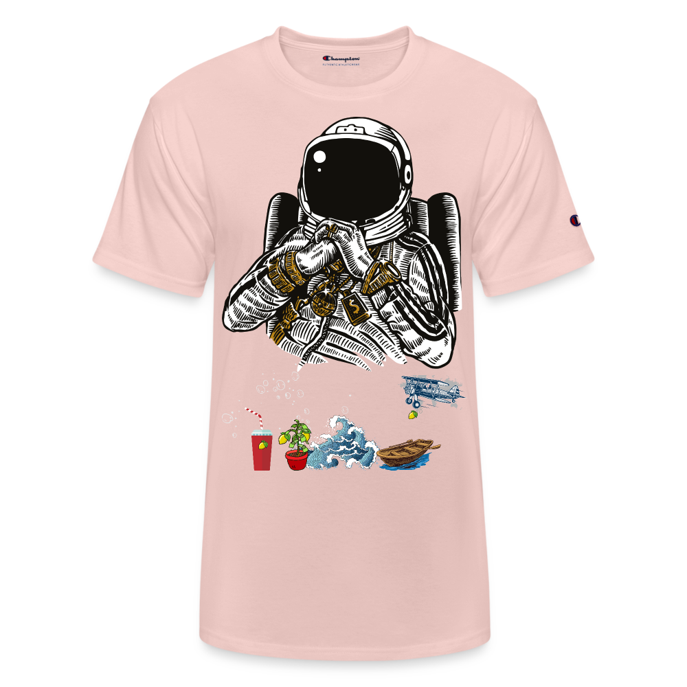 Champion Lemonade Astronaut Unisex T-Shirt - body blush