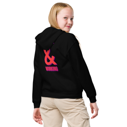 Youth "Silent & Working" hoodie by Novelist