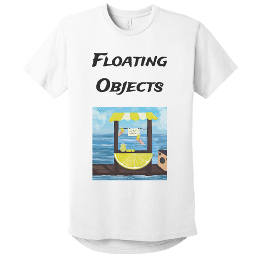 Floating Objects/Silent Sounds - Long Body Urban T-Shirt
